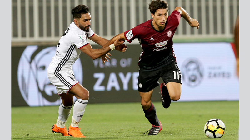 الحوسني: الوحدة استفاد من توقف الدوري أكثر من الجزيرة